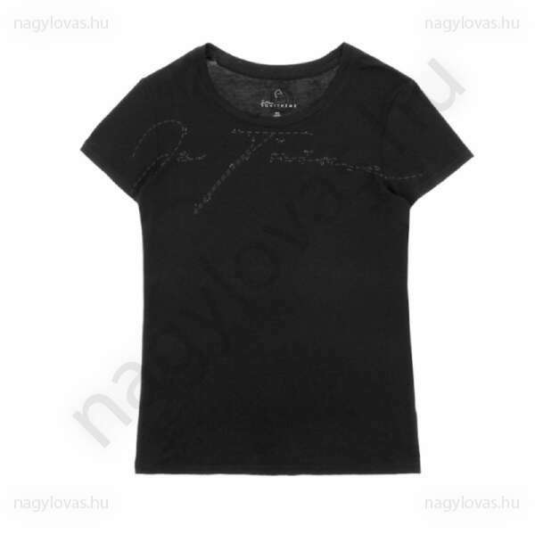 Equithéme Je t`aime női póló fekete